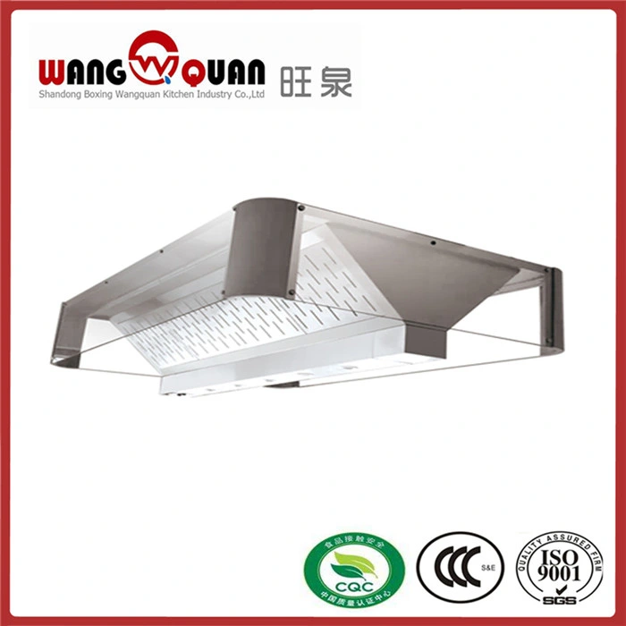 Customized Commercial Restaurant Kitchen Wall Mount Stainless Steel Smoke Range/Exhaust Hood